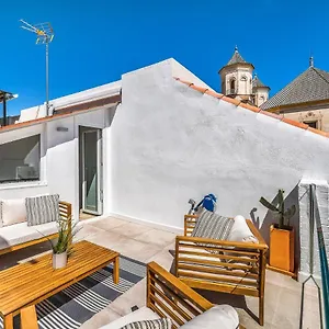 Urban Rose , Superb Private House In Historical Center, With Sunny Rooftop Málaga